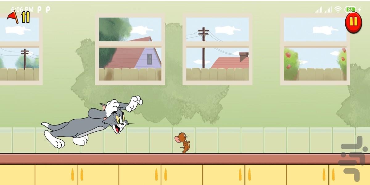 بازی موش و گربه - عکس بازی موبایلی اندروید