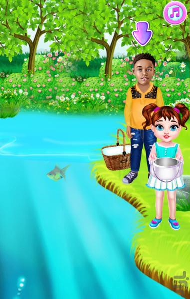 پیک نیک بچه ها - Gameplay image of android game