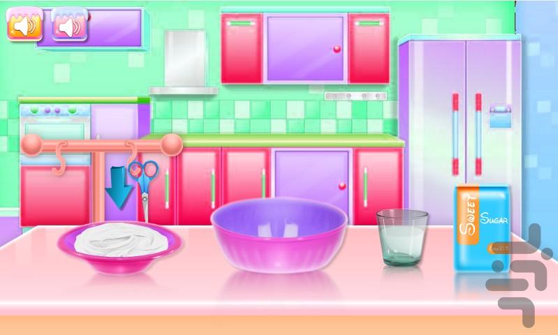 بستنی سازی - Gameplay image of android game