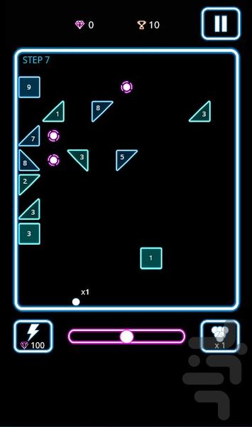 اجر شکن نوری - Gameplay image of android game