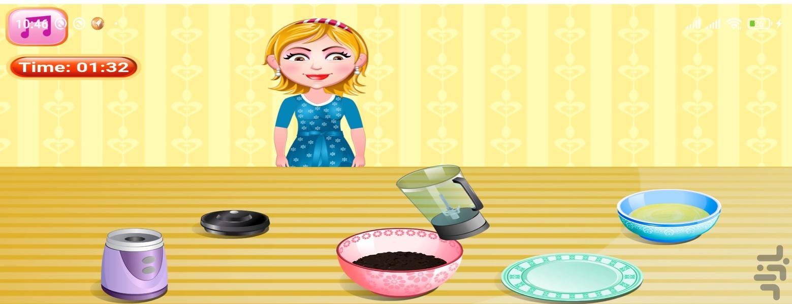 آشپزی کاپ کیک پنیری - Gameplay image of android game