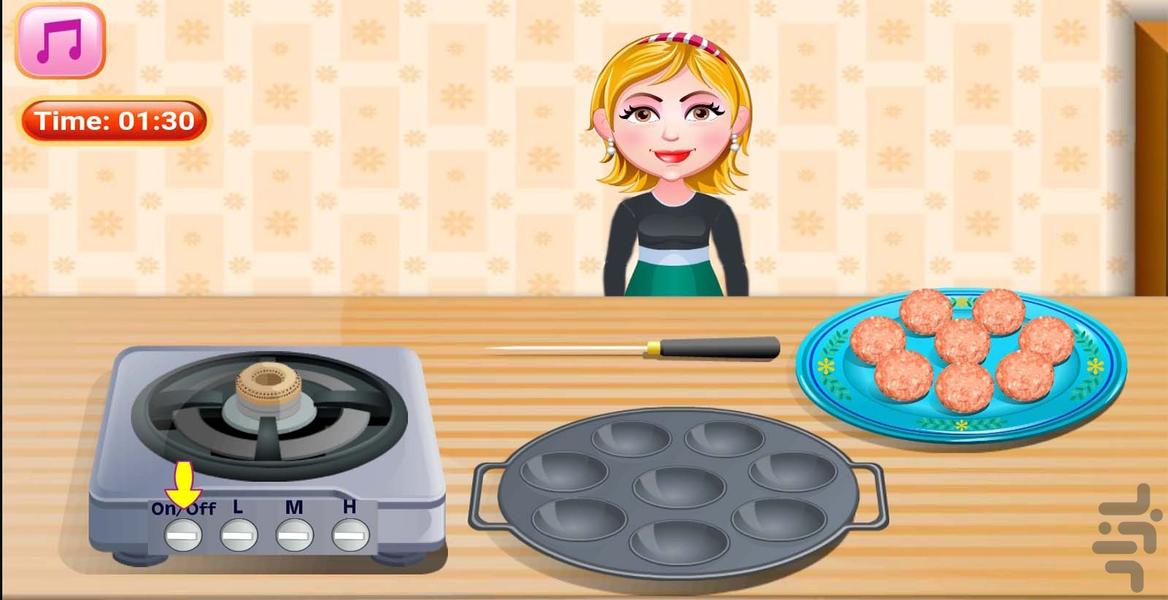 اشپزی تهیه سوپ ایتالیایی - Gameplay image of android game