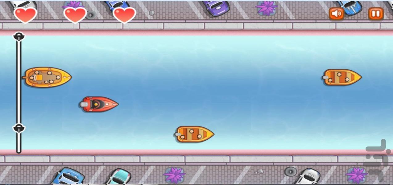 قایق بازی - Gameplay image of android game