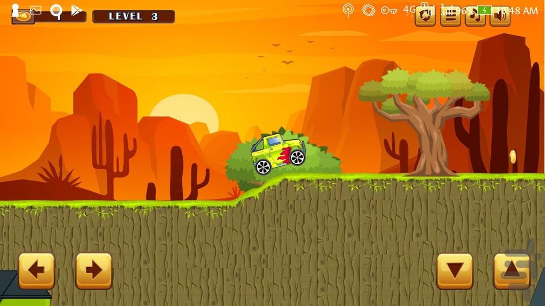 جیپ پرشی - Gameplay image of android game