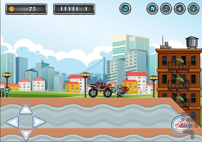 تصادف با زامبی - Gameplay image of android game