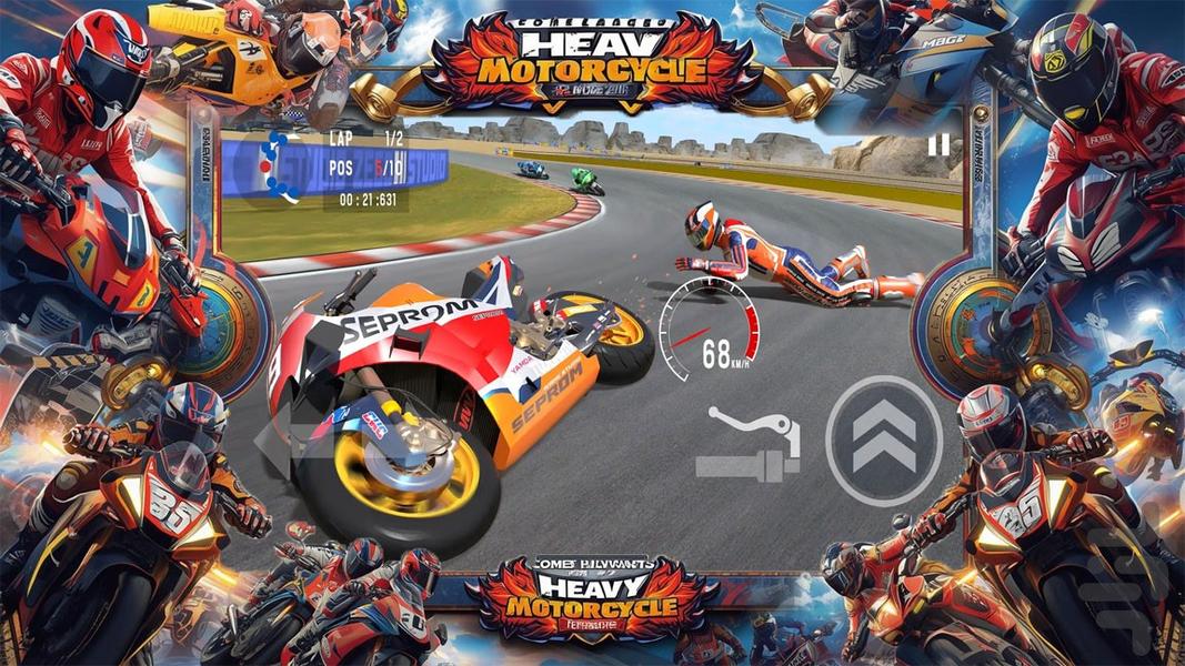 بازی موتور سنگین - Gameplay image of android game