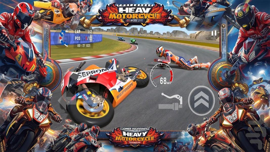 بازی موتور سنگین - Gameplay image of android game