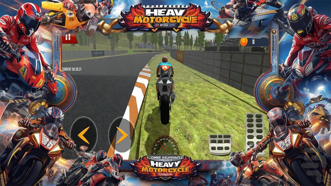 بازی موتور سنگین - Gameplay image of android game