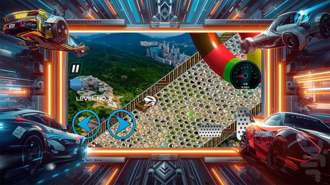 بازی ماشین مسابقه - Gameplay image of android game