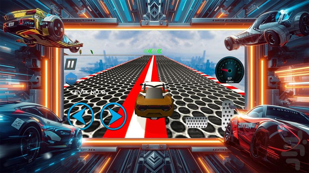 بازی ماشین مسابقه - Gameplay image of android game