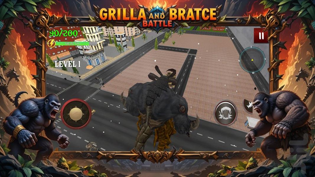 بازی غول - Gameplay image of android game