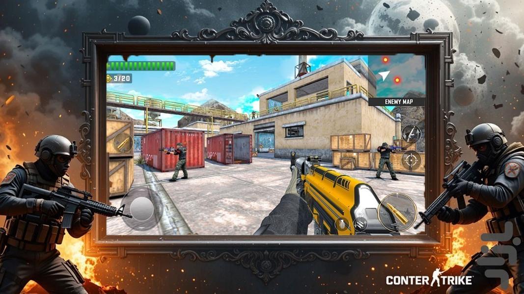 بازی تفنگی عملیات ویژه - Gameplay image of android game