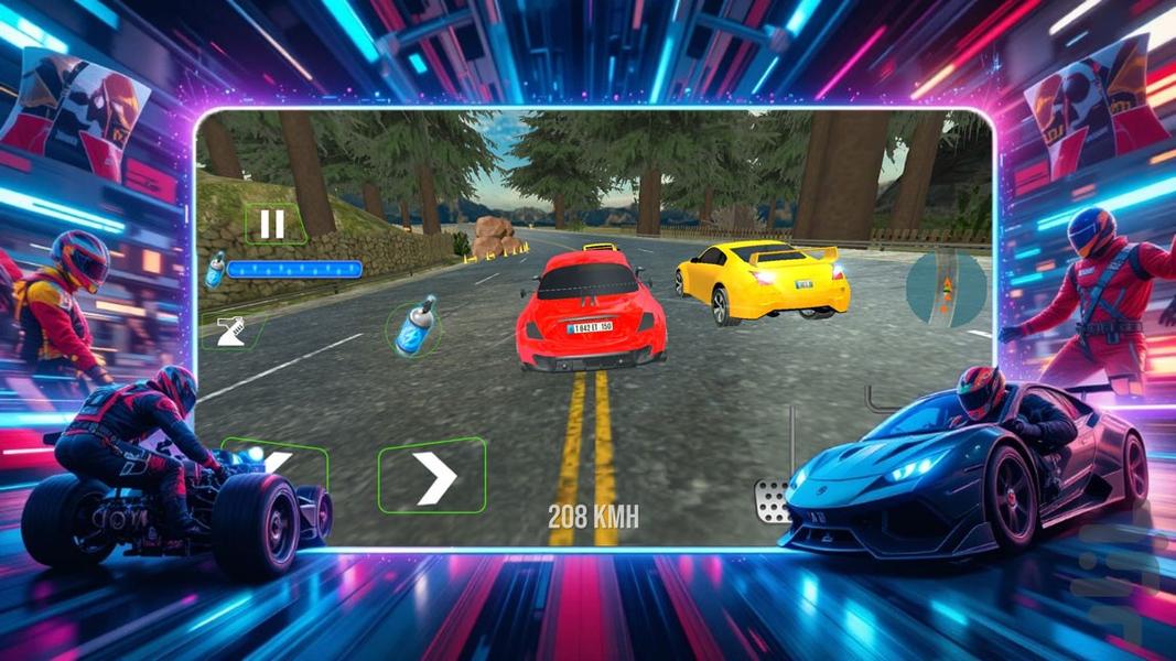 ماشین بازی اسپرت - Gameplay image of android game
