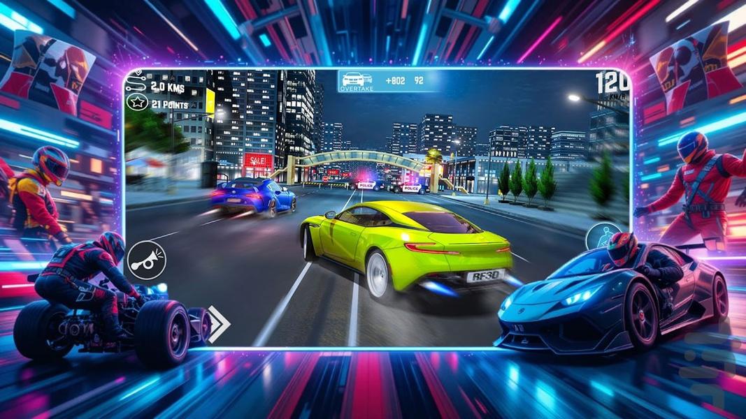 ماشین بازی اسپرت - Gameplay image of android game