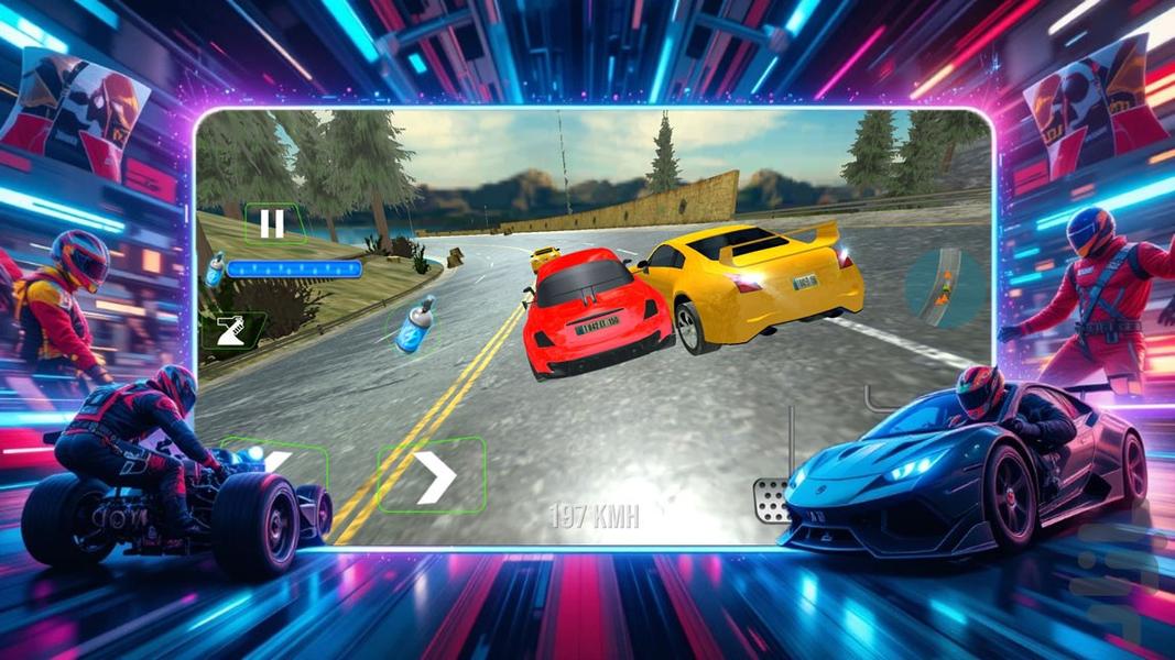 ماشین بازی اسپرت - Gameplay image of android game