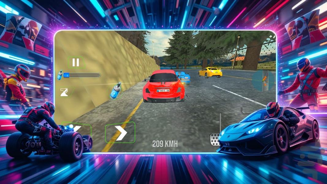 ماشین بازی اسپرت - Gameplay image of android game
