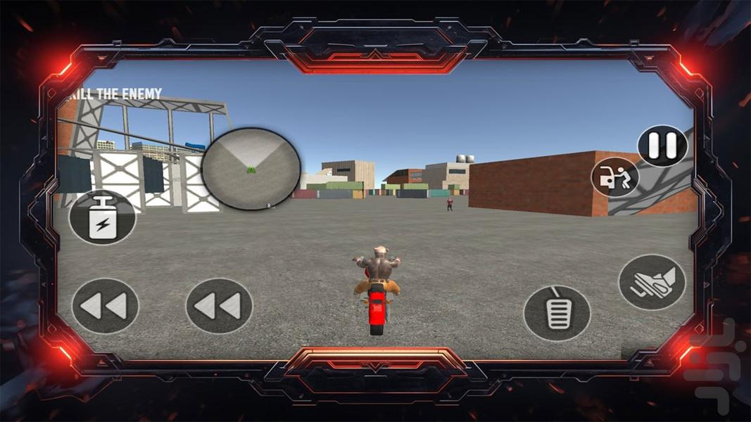 بازی خرس گنگستر - Gameplay image of android game