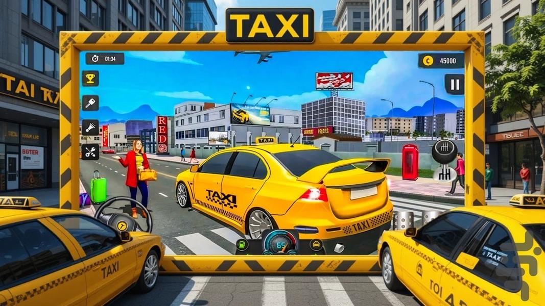 ماشین تاکسی - Gameplay image of android game