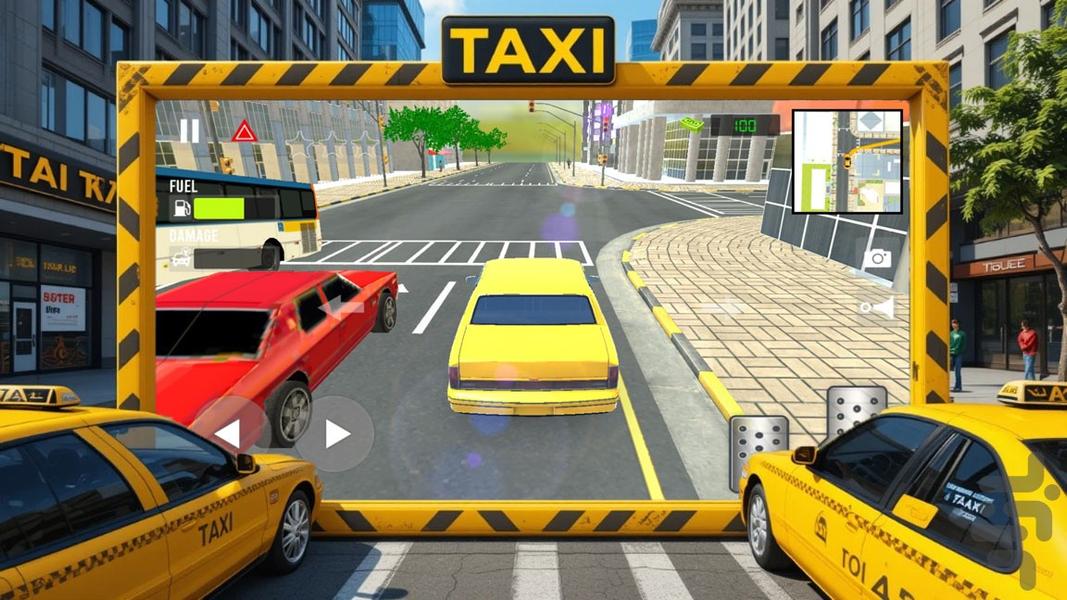 ماشین تاکسی - Gameplay image of android game