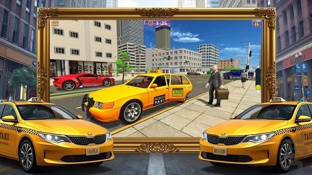 بازی پارکینگ تاکسی - Gameplay image of android game