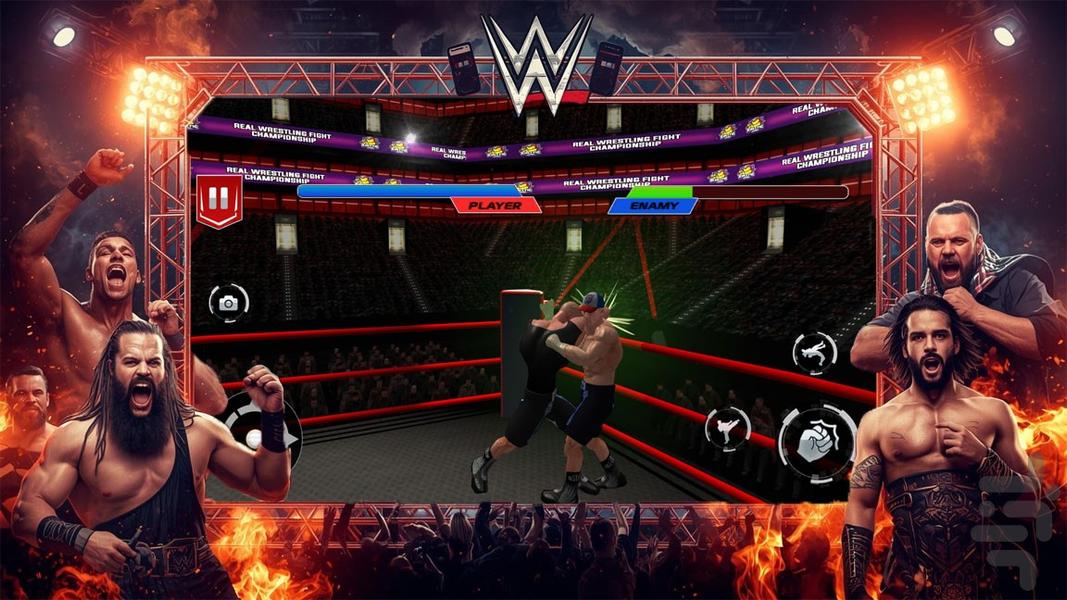 بازی کشتی کج - Gameplay image of android game