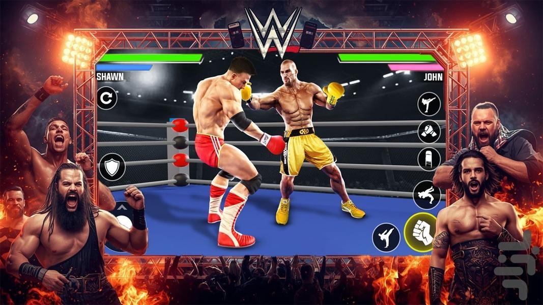 بازی کشتی کج - Gameplay image of android game