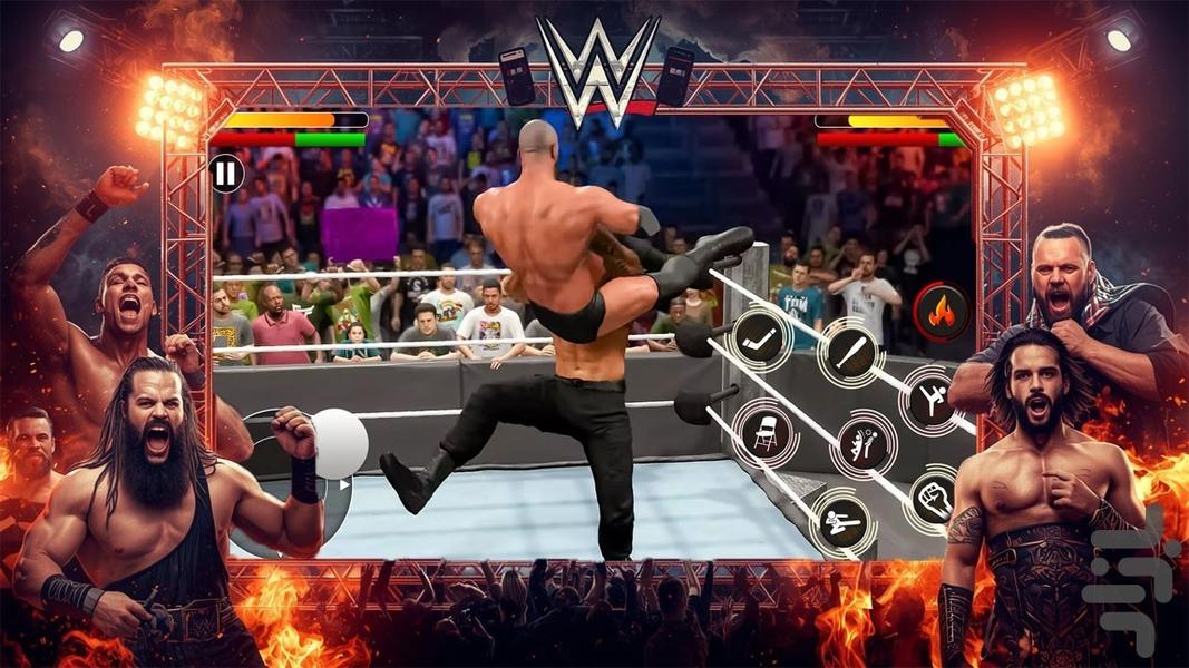 بازی کشتی کج - Gameplay image of android game