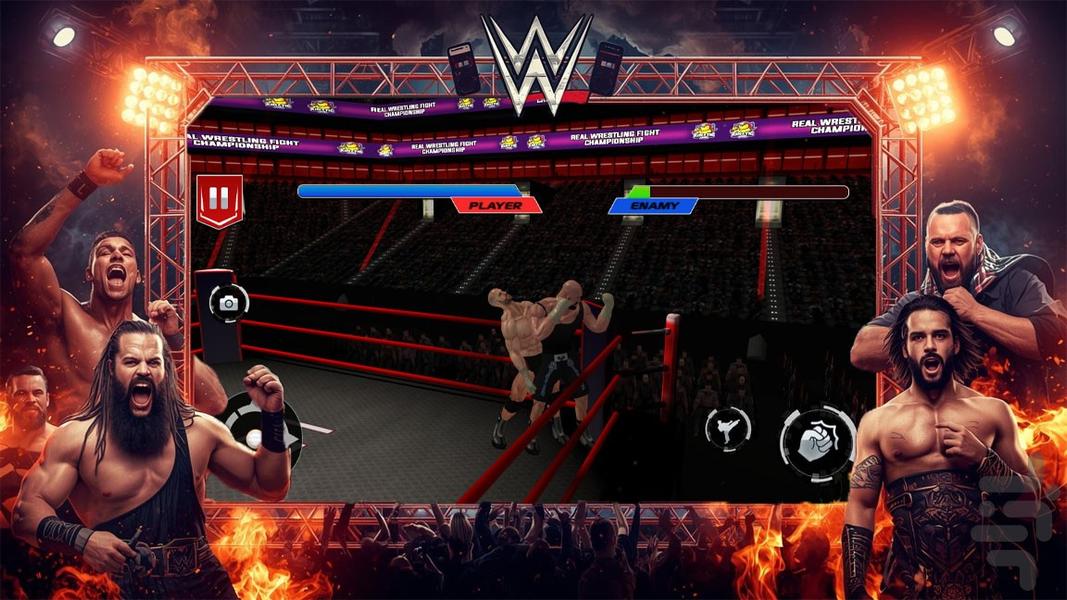 بازی کشتی کج - Gameplay image of android game