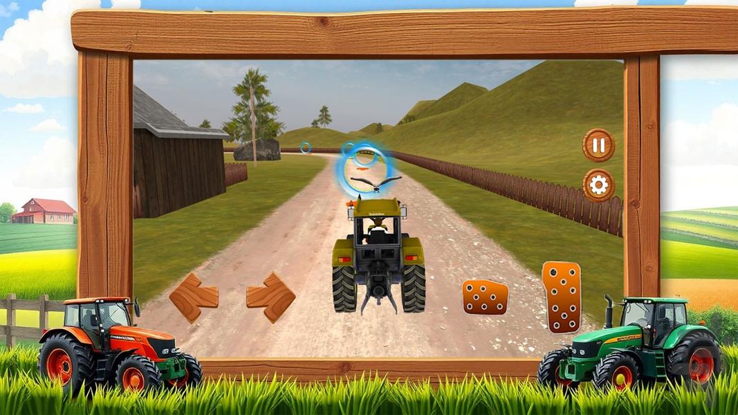 بازی تراکتور بازی - Gameplay image of android game