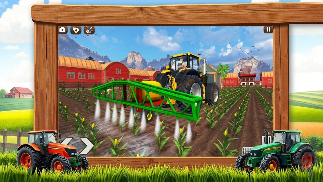 بازی تراکتور بازی - Gameplay image of android game