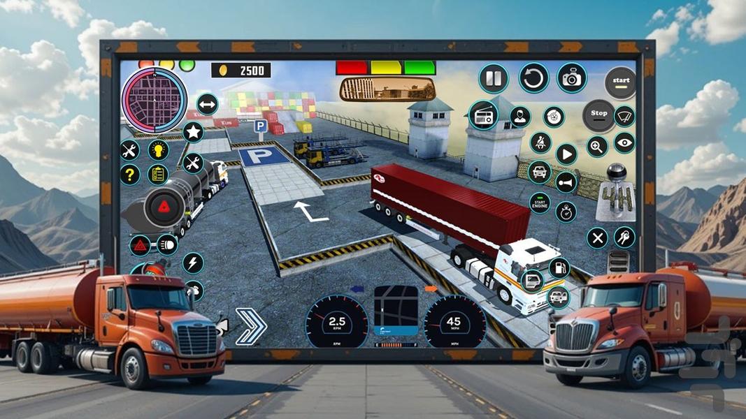 ماشین سنگین - Gameplay image of android game