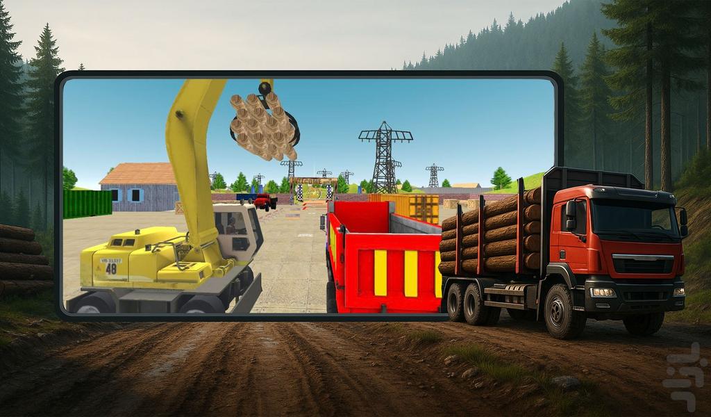 کامیون بازی - عکس بازی موبایلی اندروید