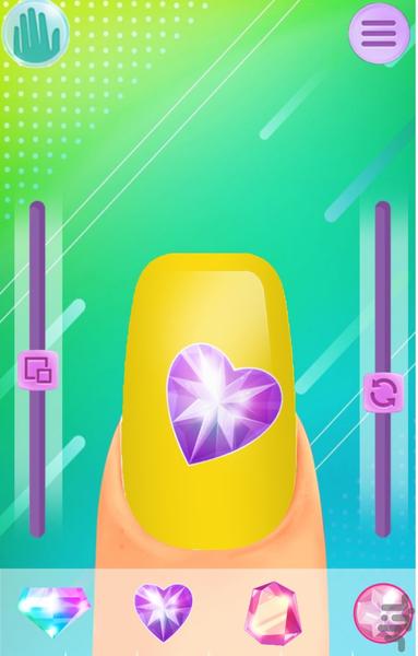 سالن زیبایی ناخن - Gameplay image of android game