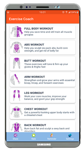 Home Workout - No Equipment - عکس برنامه موبایلی اندروید