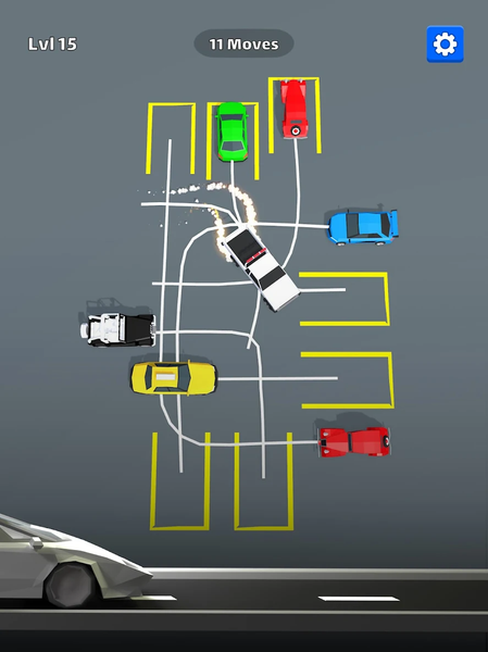 Parking Line - Car Puzzle - عکس بازی موبایلی اندروید