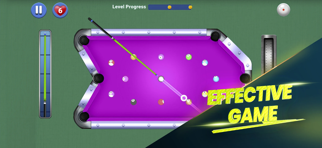 Pool Master - Billard Ball 3D - Gameplay image of android game