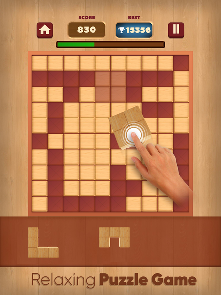 Wood Match - Wood Block - Gameplay image of android game