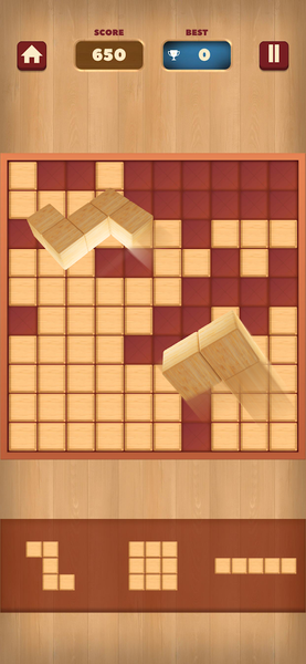 Wood Match - Wood Block - عکس بازی موبایلی اندروید