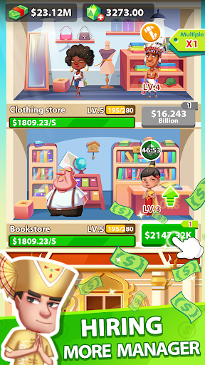 Idle Mall Tycoon - Business Em - عکس بازی موبایلی اندروید