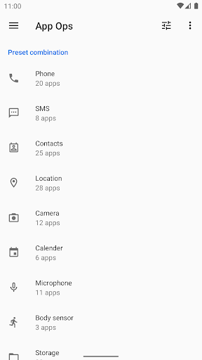 App Ops - Permission manager - عکس برنامه موبایلی اندروید