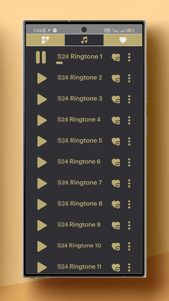 Ringtones for Galaxy S24 Ultra - Image screenshot of android app