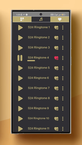 Ringtones for Galaxy S24 Ultra - Image screenshot of android app