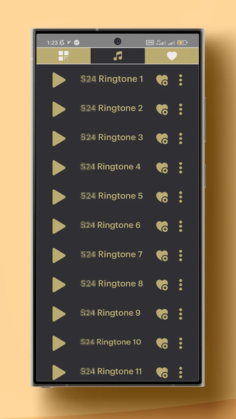 Ringtones for Galaxy S24 Ultra - Image screenshot of android app