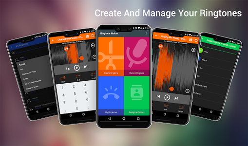 Ringtone Maker and MP3 Editor - Image screenshot of android app