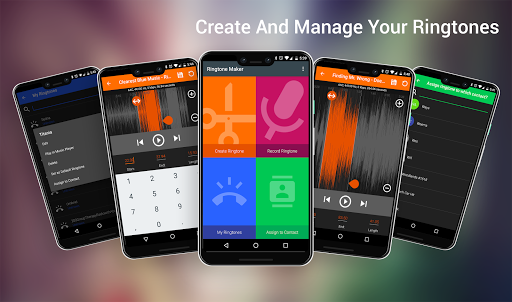 Ringtone Maker and MP3 Editor - Image screenshot of android app