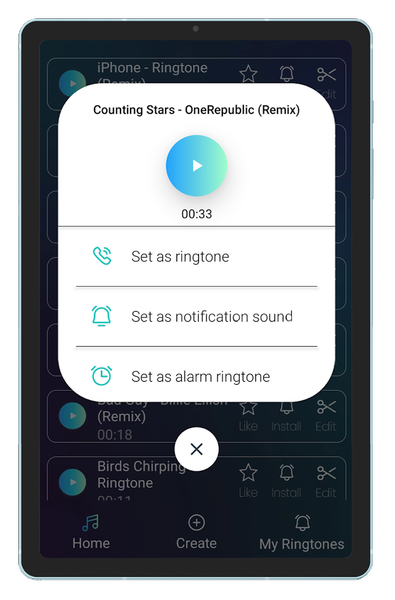 Garage Ringtones - عکس برنامه موبایلی اندروید
