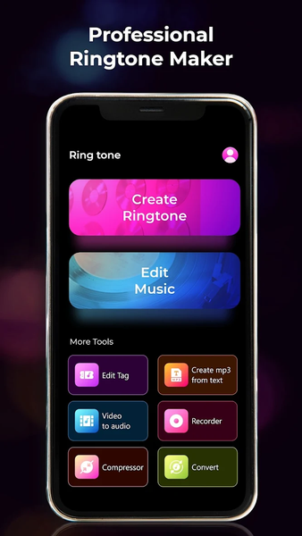 Ringtone editor, Mp۳ cutter - عکس برنامه موبایلی اندروید
