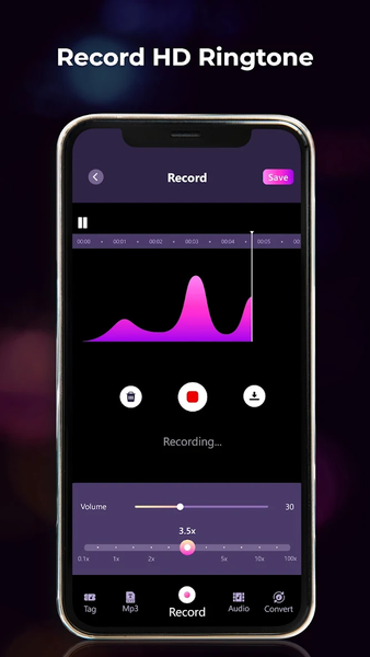 Ringtone editor, Mp3 cutter - عکس برنامه موبایلی اندروید