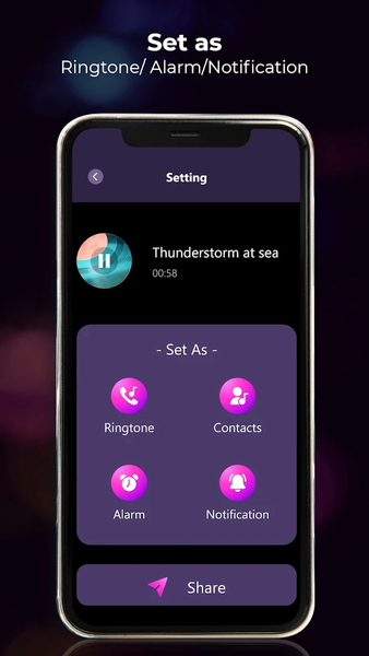 Ringtone editor, Mp۳ cutter - عکس برنامه موبایلی اندروید