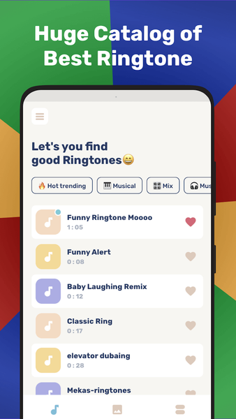 Ringtones sound & 4K wallpaper - عکس برنامه موبایلی اندروید